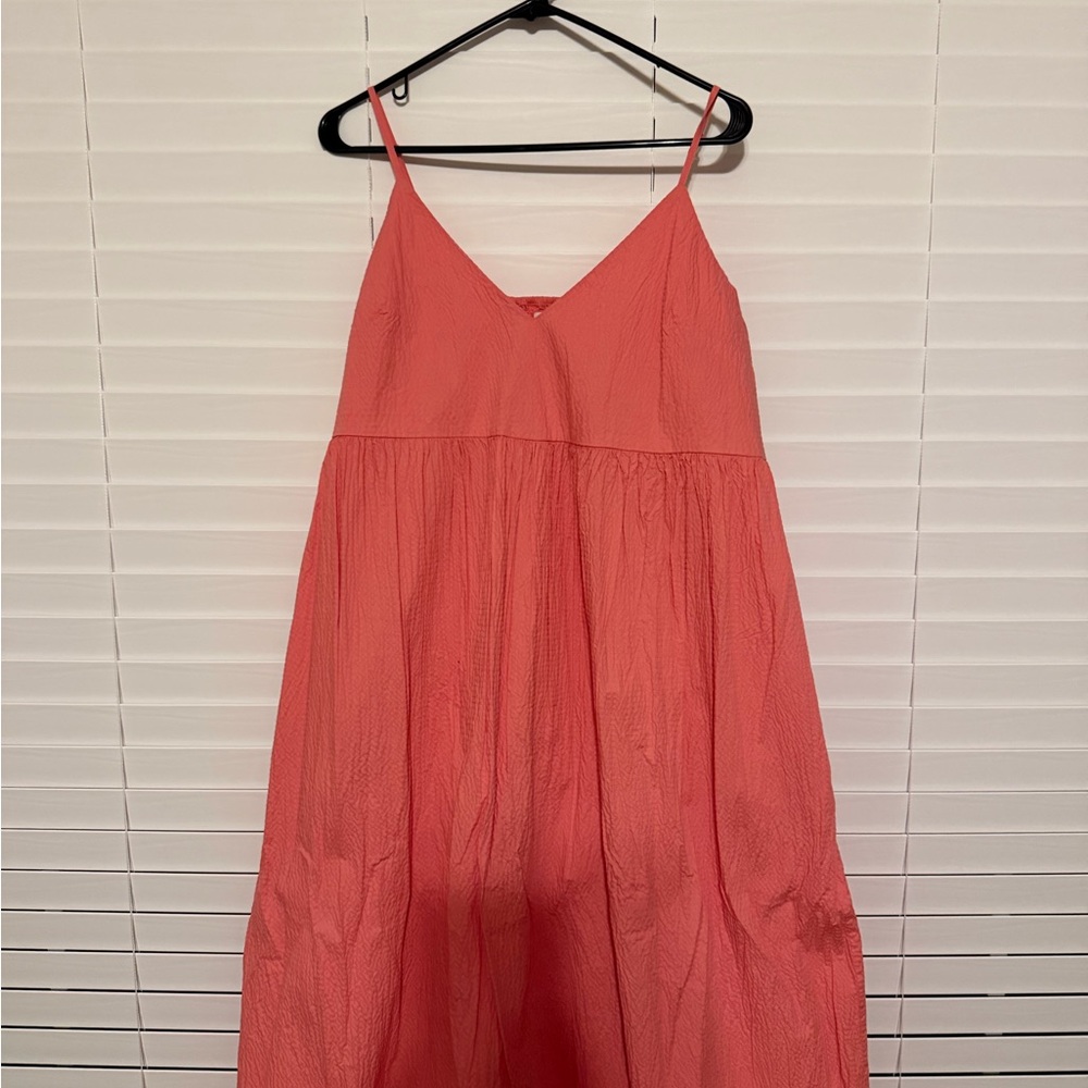 A New Day maxi women's seersucker a line dress size XL - Picture 5 of 6